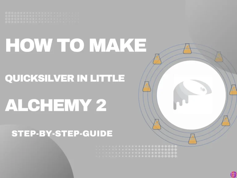 How to make Quicksilver in Little Alchemy 2? 