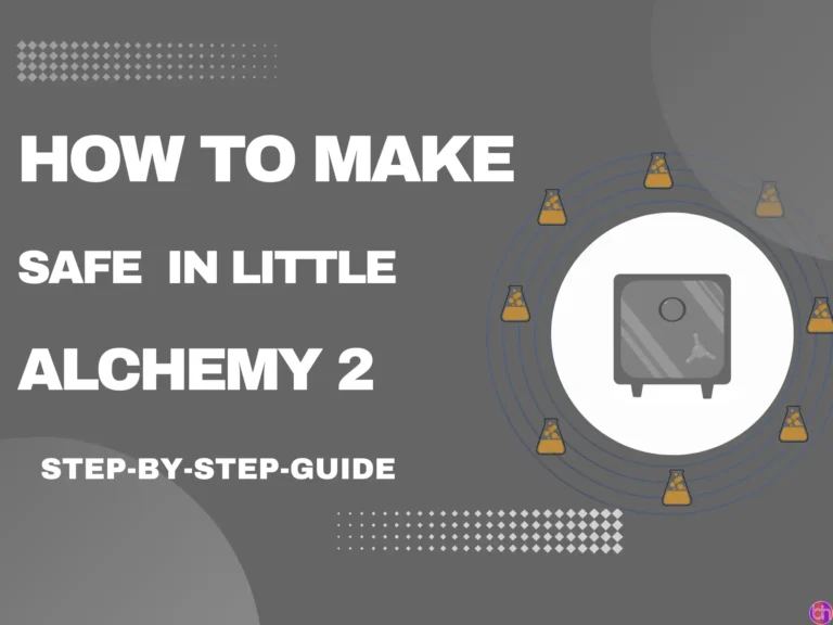 How to make Safe in Little Alchemy 2?
