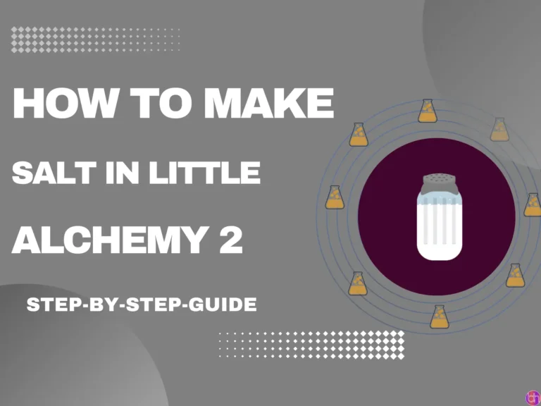 How to make Salt in Little Alchemy 2?