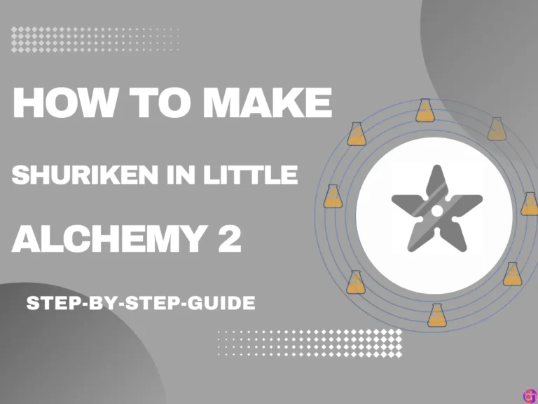 How to make Shuriken in Little Alchemy 2?