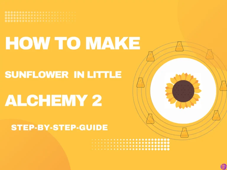 How to make Sunflower in Little Alchemy 2?