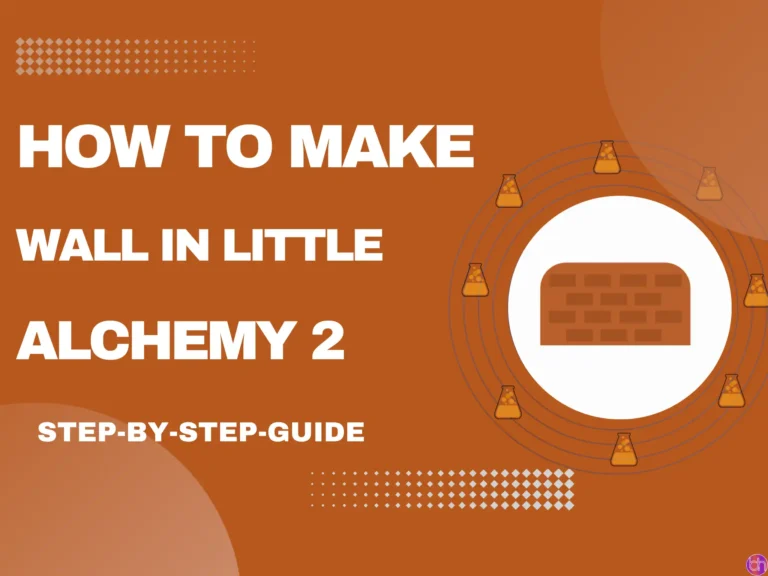 How to make Wall in Little Alchemy 2? 
