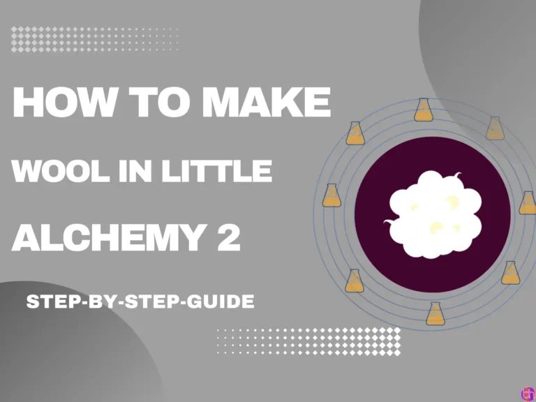 How to make Wool in Little Alchemy 2?