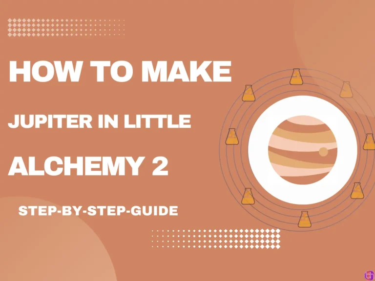How to make Jupiter in little alchemy 2?