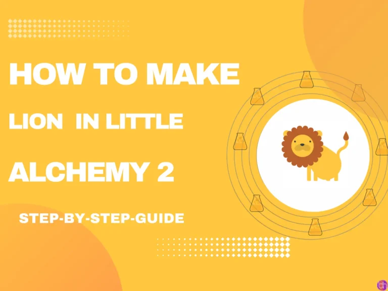 How to make Lion in Little Alchemy 2?